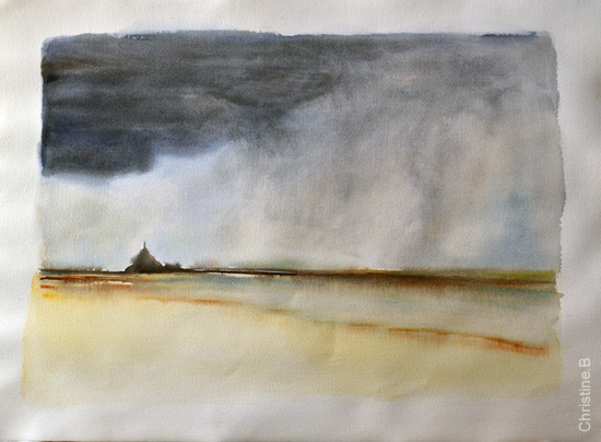 mont-st-michel-grande-aquarelle