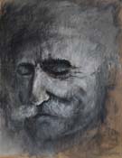 portrait-vieux-fusain-acrylique